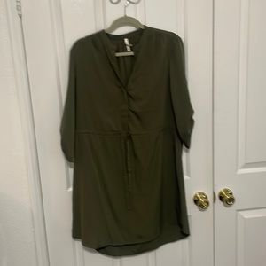 Green dress size XL